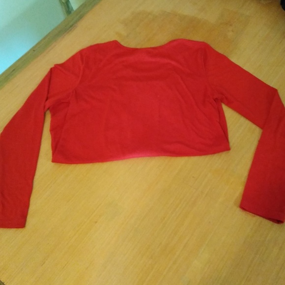 5/$20... Miss Understood RED long sleeve - Picture 2 of 4